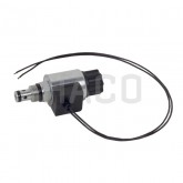 Válvula Solenoide Simples Efeito 12V c/ Cabo